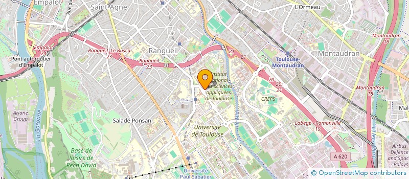 localisation de l'entreprise SAS ALG&YOU (ALG AND YOU)  TOULOUSE