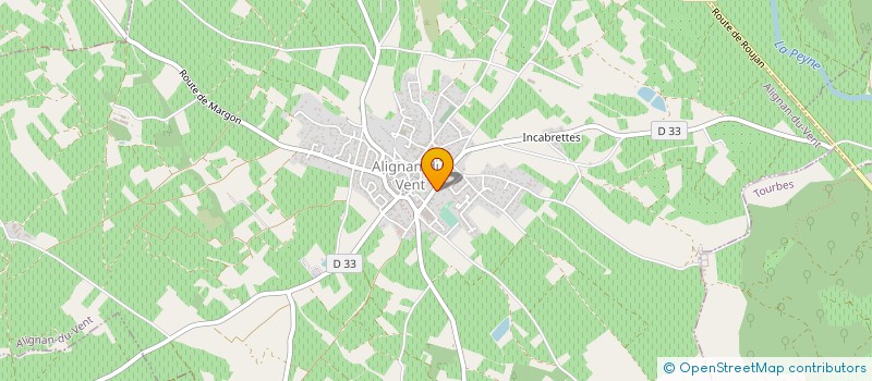 localisation de l'entreprise SAS ALIGNAN DU VENT CEPAGES à ALIGNAN-DU-VENT