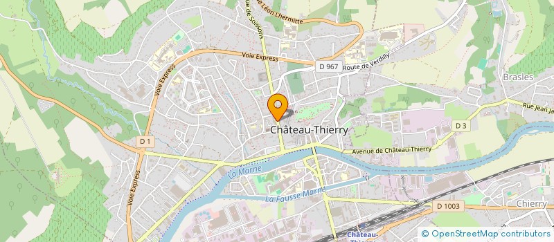 localisation de l'entreprise SAS ALILI DISTRIBUTION à CHATEAU-THIERRY