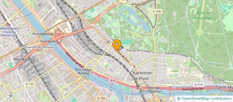 localisation de l'entreprise SAS ALJC  CHARENTON-LE-PONT