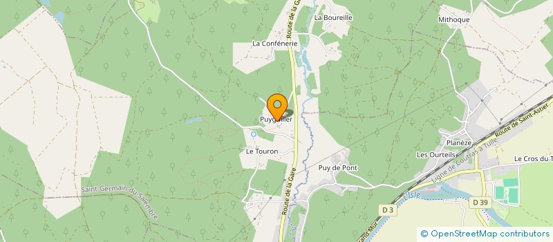 localisation de l'entreprise SAS ALKTP  SAINT-GERMAIN-DU-SALEMBRE