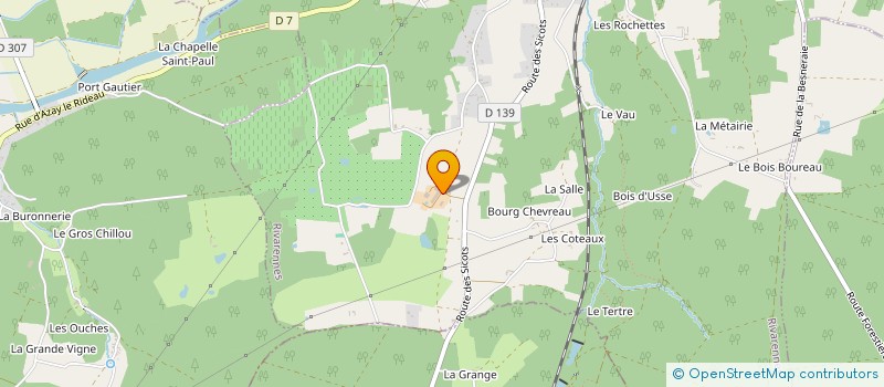 localisation de l'entreprise SAS ALLARD ENERGY à RIVARENNES