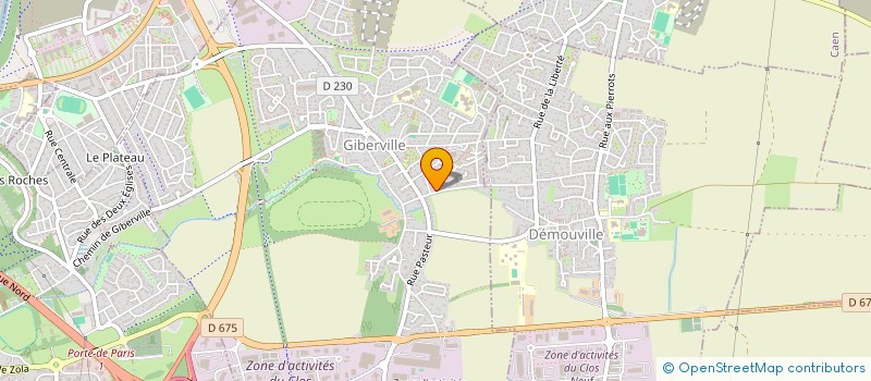 localisation de l'entreprise SAS ALMAD à GIBERVILLE