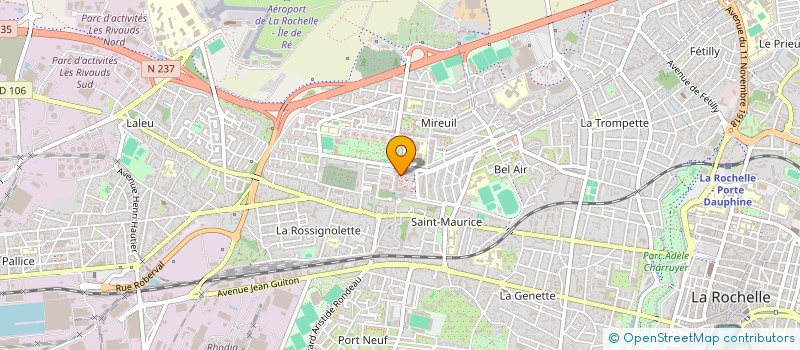 localisation de l'entreprise SAS ALPHA BAT  LA ROCHELLE