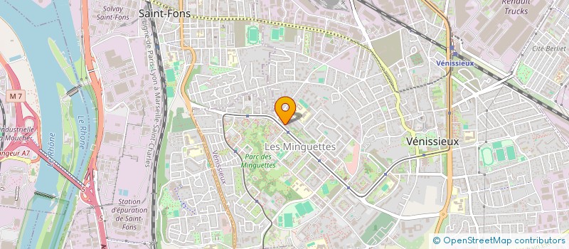 localisation de l'entreprise SAS ALTEIS  VENISSIEUX