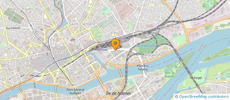 localisation de l'entreprise SAS ALTIMETRE à NANTES