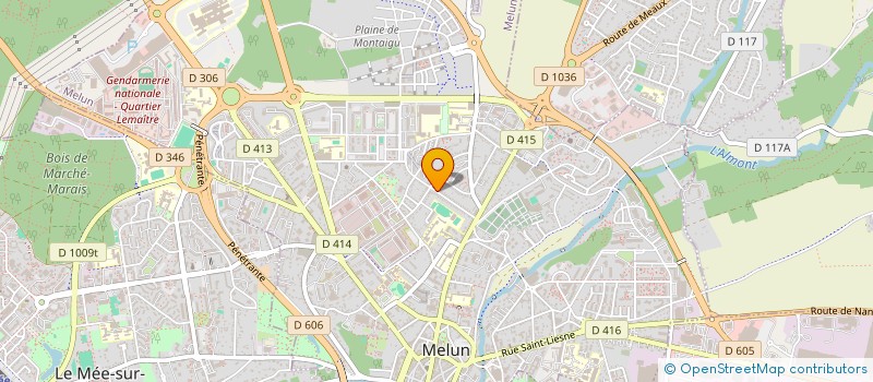 localisation de l'entreprise SAS ALTUN à MELUN