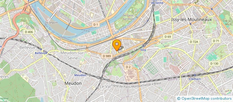 localisation de l'entreprise SAS ALTUNE à ISSY-LES-MOULINEAUX