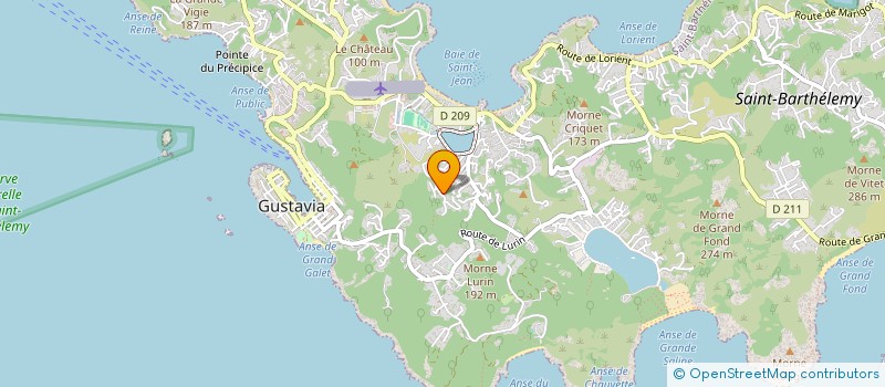 localisation de l'entreprise SAS ALYSEE à SAINT-BARTHELEMY