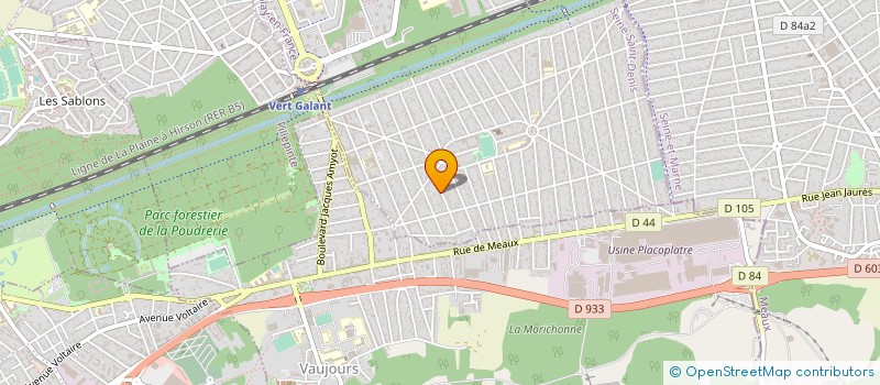 localisation de l'entreprise SAS AMA RENOV à TREMBLAY-EN-FRANCE