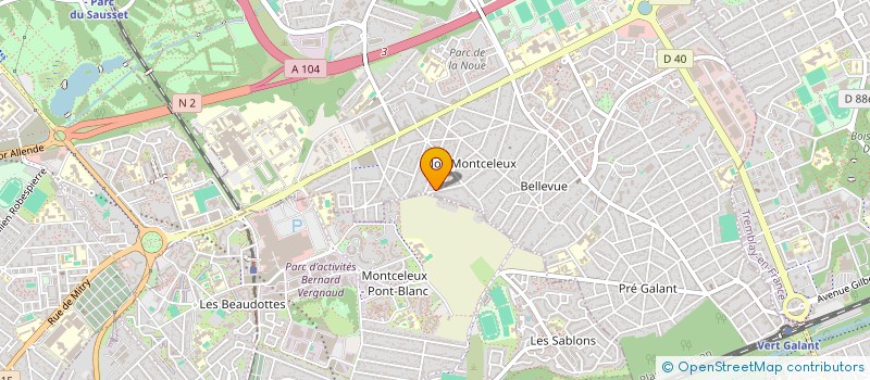 localisation de l'entreprise SAS AMARA SPFPL à VILLEPINTE