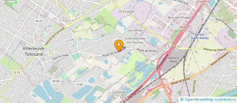 localisation de l'entreprise SAS AMARANTHE CONSEIL à VILLENEUVE-TOLOSANE