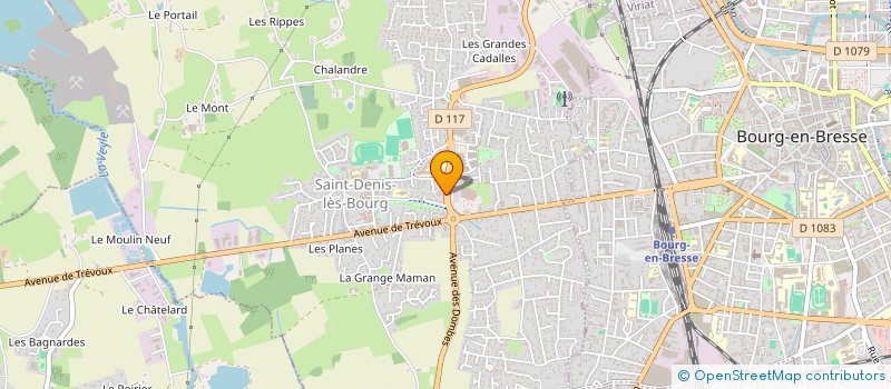 localisation de l'entreprise SAS AMBIANCE FEU à SAINT-DENIS-LES-BOURG