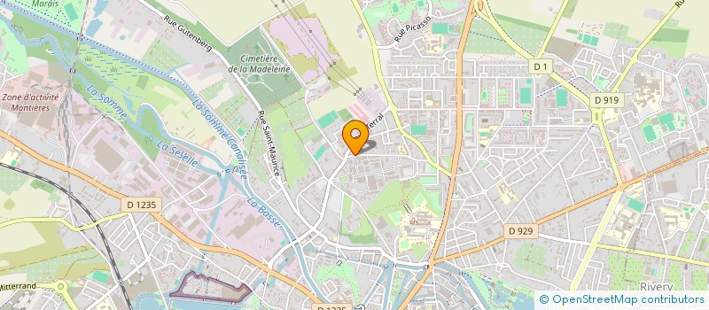 localisation de l'entreprise SAS AMBULANCES MATI  AMIENS