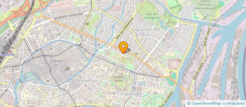 localisation de l'entreprise SAS AMI PANORAMA à STRASBOURG