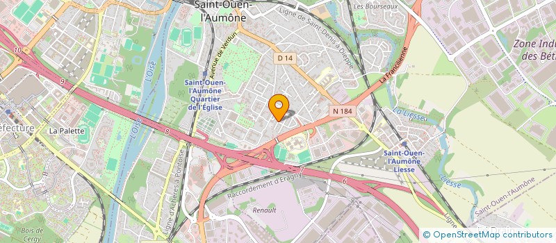 localisation de l'entreprise SAS AMMAM à SAINT-OUEN-L'AUMONE
