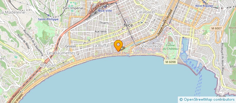 localisation de l'entreprise SAS AMNESIE à NICE
