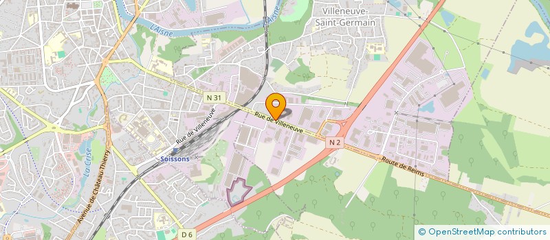 localisation de l'entreprise SAS AMOLAP FERMETURES à VILLENEUVE-SAINT-GERMAIN