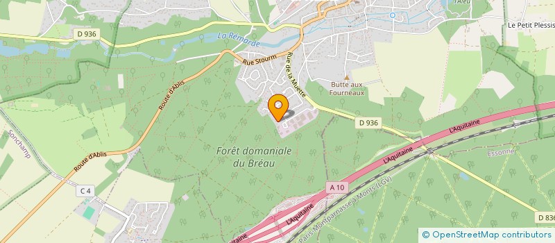 localisation de l'entreprise SAS AMORENTIN  SAINT-ARNOULT-EN-YVELINES