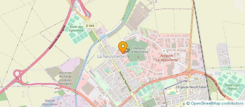 localisation de l'entreprise SAS AMPHORA à REIMS