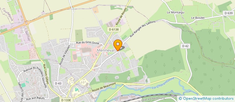 localisation de l'entreprise SAS ANC SOLUTION à MENNEVAL