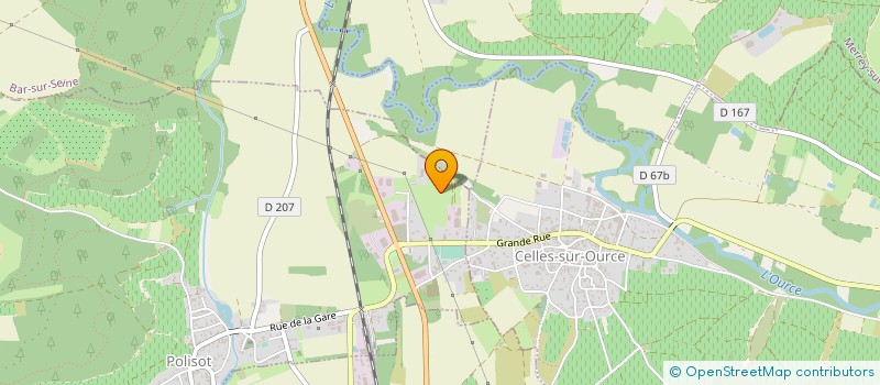 localisation de l'entreprise SAS  ANCRAGE  POLISOT