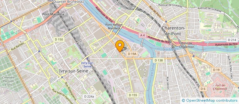 localisation de l'entreprise SAS ANDABO BATIMENT CONCEPT  IVRY-SUR-SEINE