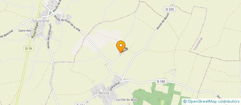 localisation de l'entreprise SAS ANDRE  BESSE