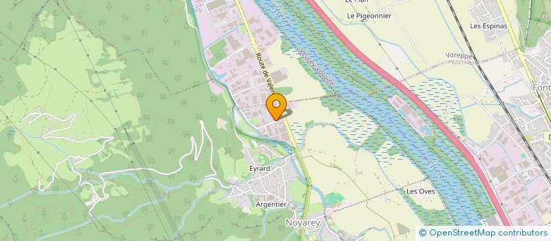 localisation de l'entreprise SAS ANGIU à NOYAREY