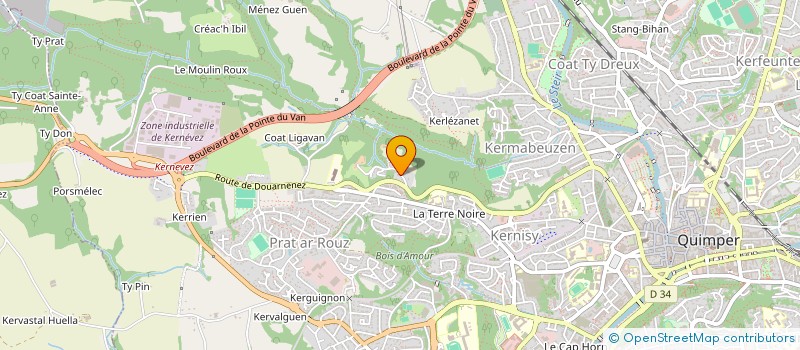 localisation de l'entreprise SAS ANNE-CHARLOTTE COIC à QUIMPER