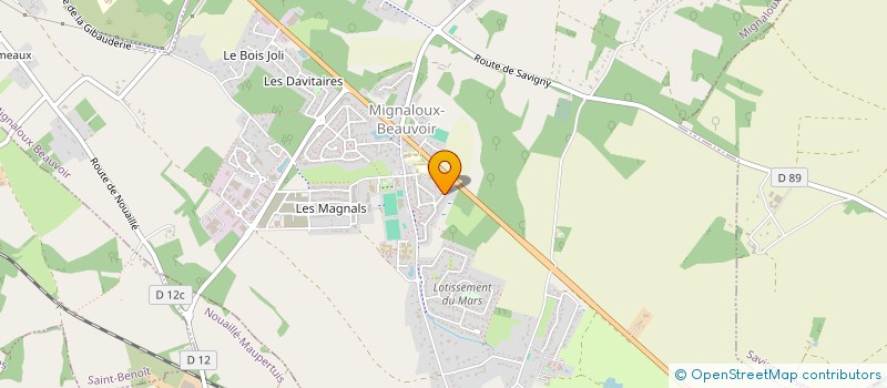 localisation de l'entreprise SAS ANTHO  CHABOURNAY