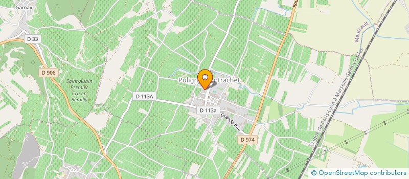 localisation de l'entreprise SAS ANTILLE  PULIGNY-MONTRACHET