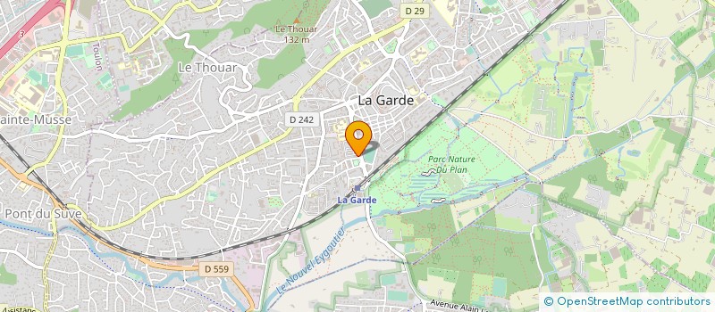 localisation de l'entreprise SAS ANTOINE SEGARD, RONAN SAIZOU, MARC PHILIP ET MICHEL KREMER, NOTAIRES ASSOCIES à LA GARDE