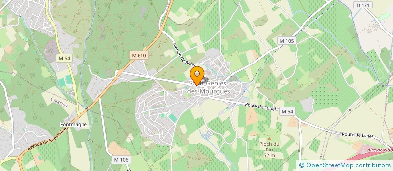 localisation de l'entreprise SAS APAL  CASTRIES