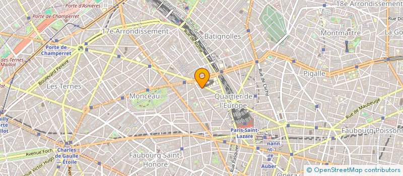 localisation de l'entreprise SAS APAU  PARIS