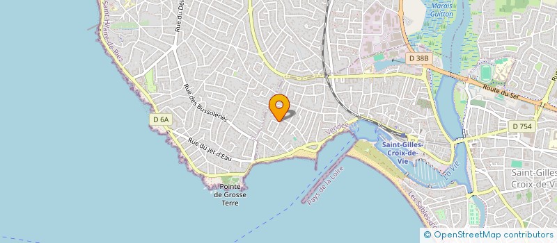 localisation de l'entreprise SAS APPLOS à SAINT-GILLES-CROIX-DE-VIE