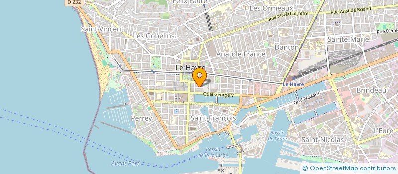localisation de l'entreprise SAS APPN à LE HAVRE