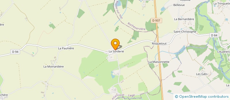 localisation de l'entreprise SAS APPY V  LEGE