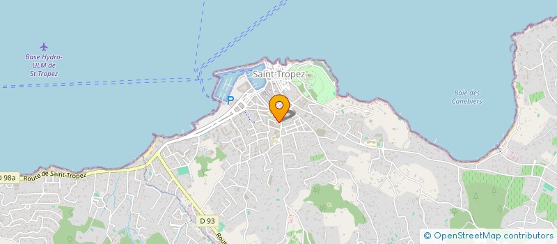 localisation de l'entreprise SAS AQUA KRIS SERVICES  SAINT-TROPEZ