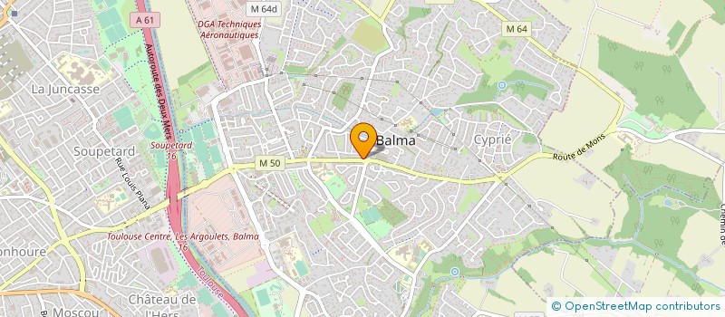 localisation de l'entreprise SAS AQUA SR à PIN-BALMA
