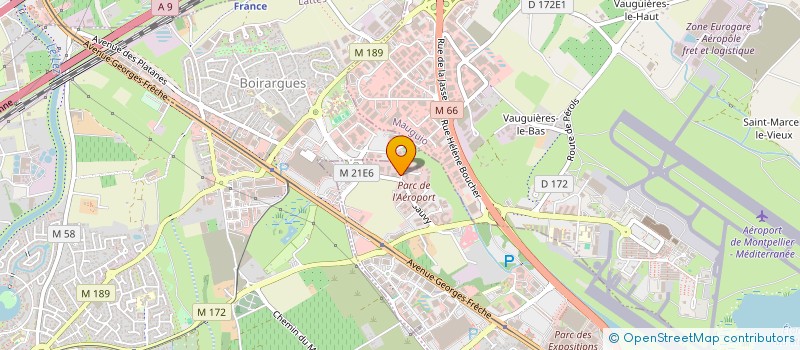 localisation de l'entreprise SAS ARCHIMEDE CONSTRUCTION  PEROLS