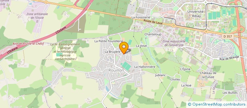 localisation de l'entreprise SAS ARCO à ROUILLON