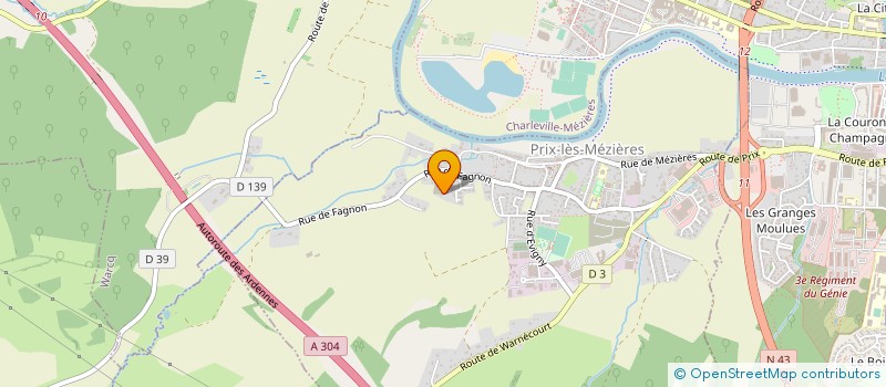 localisation de l'entreprise SAS ARDENNE AUTOMATION à WARCQ