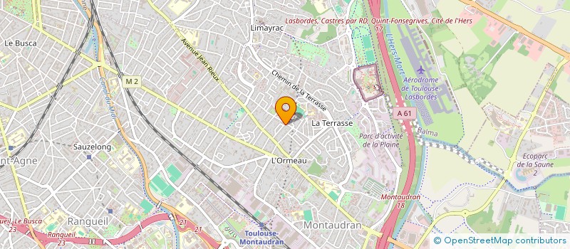 localisation de l'entreprise SAS ARLINGTON PRODUCTIONS à TOULOUSE