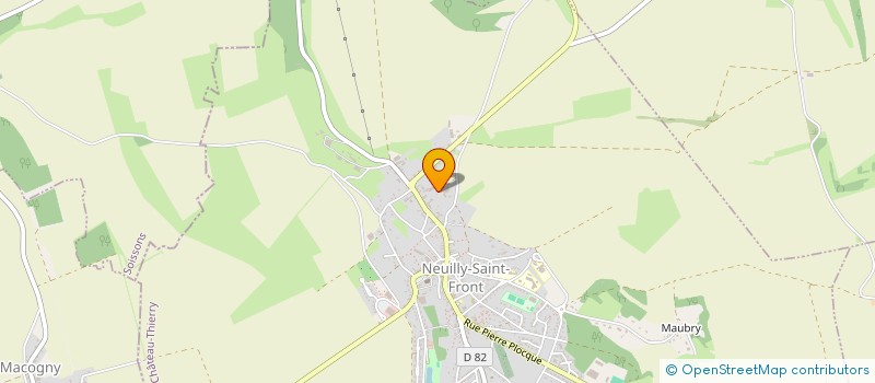 localisation de l'entreprise SAS ARMIEL ART ARCHITECTURE  NEUILLY-SAINT-FRONT