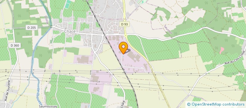 localisation de l'entreprise SAS ARSENOU  BELLEVIGNE-LES-CHATEAUX