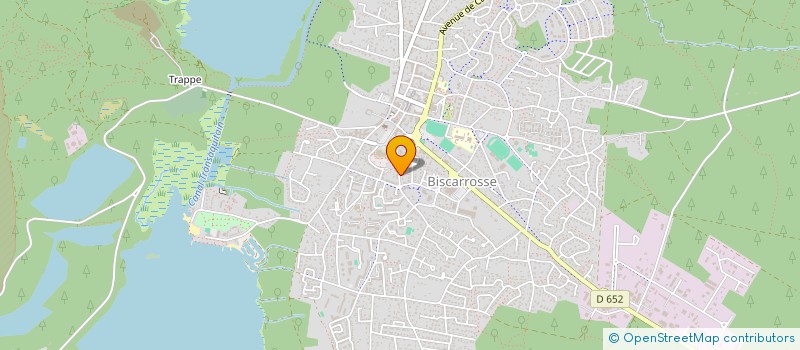 localisation de l'entreprise SAS ARTECH JOINT  BISCARROSSE