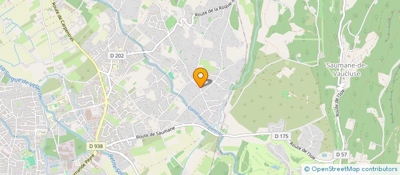 localisation de l'entreprise SAS ARTEMISIA  L'ISLE-SUR-LA-SORGUE