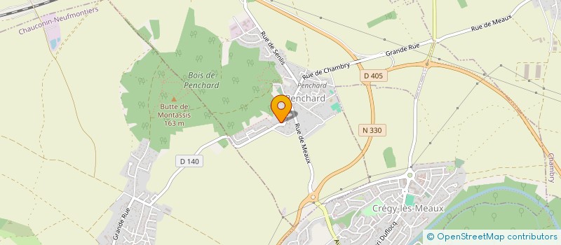 localisation de l'entreprise SAS ARTS & SOLUTIONS  PENCHARD