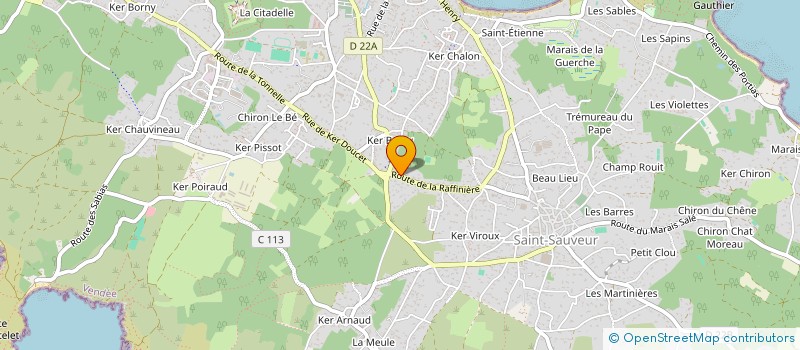 localisation de l'entreprise SAS ASD PRO  L'ILE-D'YEU